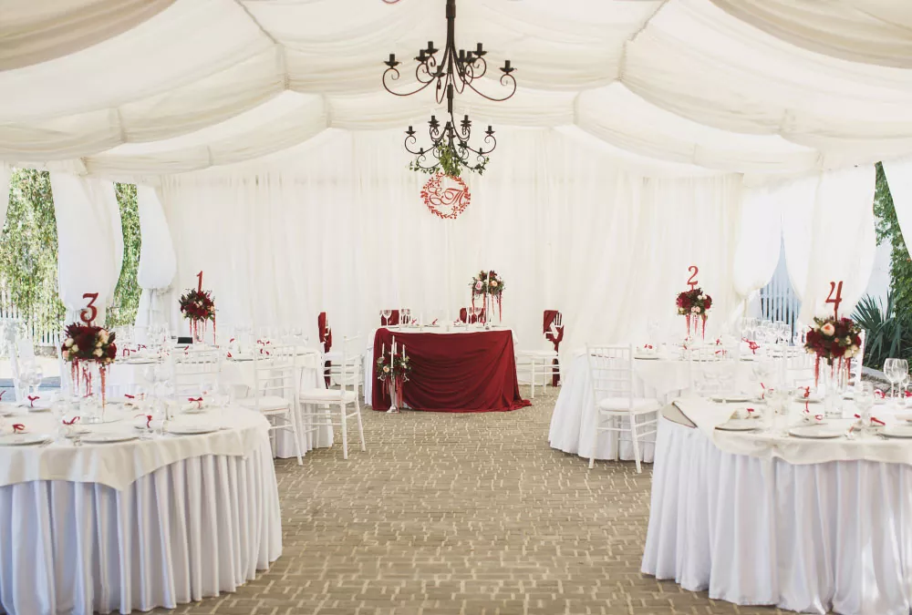luxury marquee hire